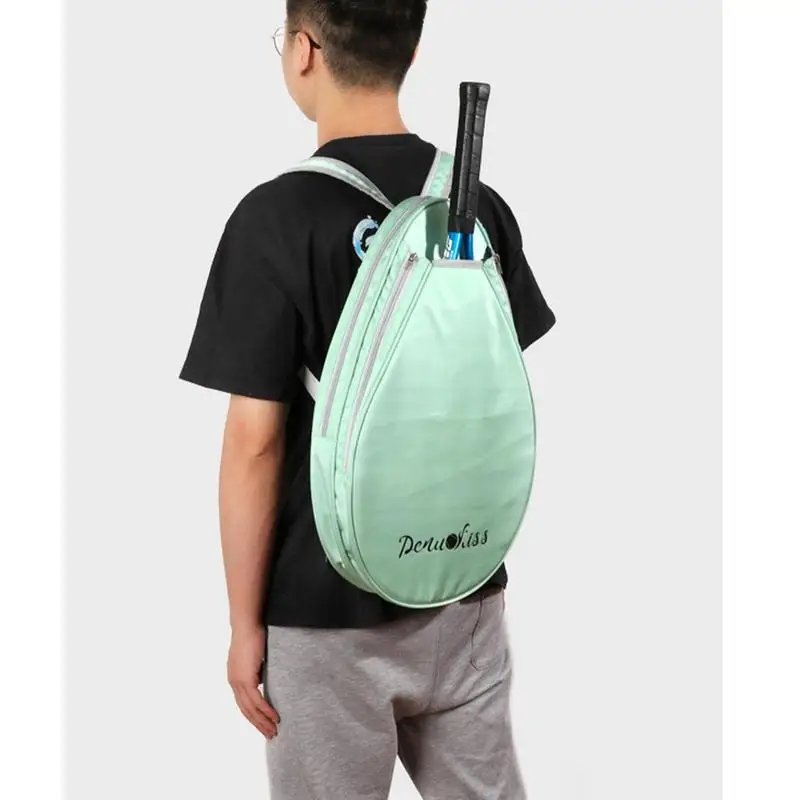 Теннисный рюкзак, сумка для тенниса, Рюкзак для мужчин и женщин, вмещает 2 ракетки для бадминтона, Теннисные сумки с держателем для ракеток для тенниса Изображение 2