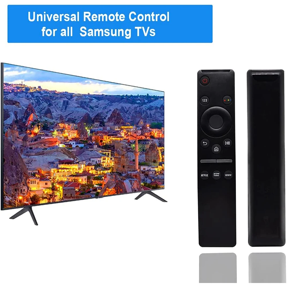 Универсальный пульт дистанционного управления для всех телевизоров Samsung LED QLED UHD SUHD HDR с изогнутойЖК-рамкой HDTV 4K 8K 3D Smart TV Изображение 2