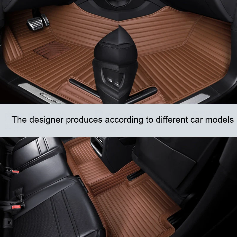 Автомобильные Коврики из искусственной кожи на заказ для Bentley Mulsanne 5 Seat 2009-2020 годов выпуска Детали интерьера Автомобильные Аксессуары Ковер Изображение 3