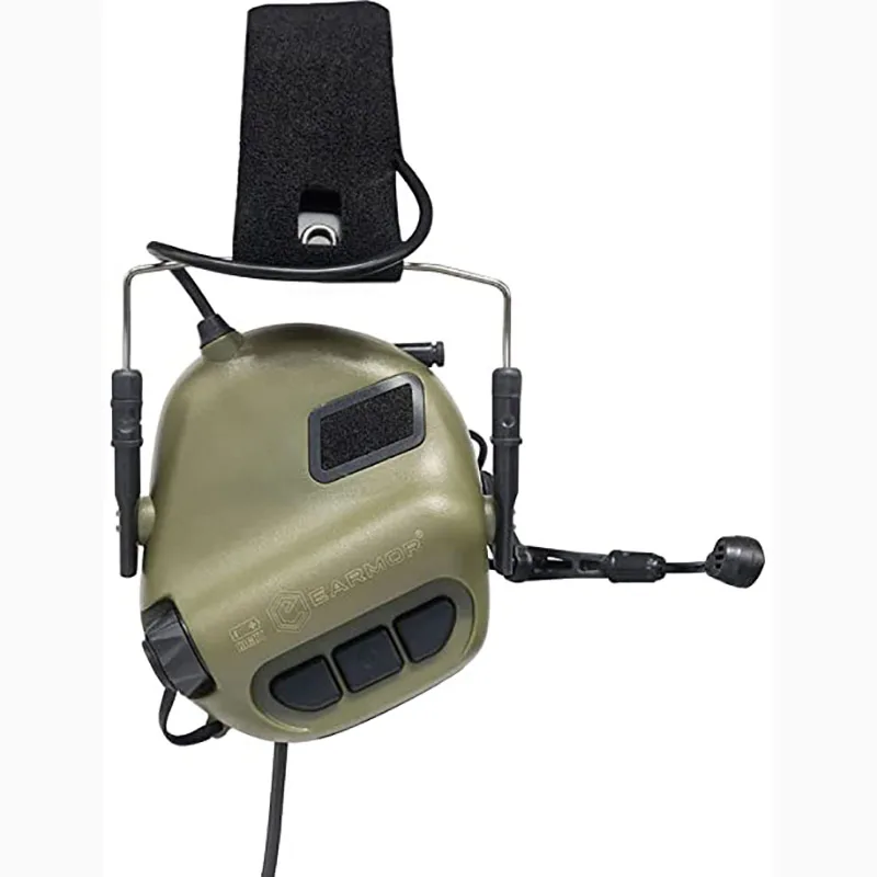 Военно-тактические наушники EARMOR M32 MOD3 с шумоподавлением, наушники для военной авиации, наушники для связи и сумка Изображение 3