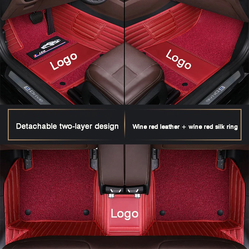 Высококачественный настраиваемый автомобильный коврик полного объема HLFNTF для пыле- и водонепроницаемого салона PEUGEOT 308GT 2016-2018 Изображение 3