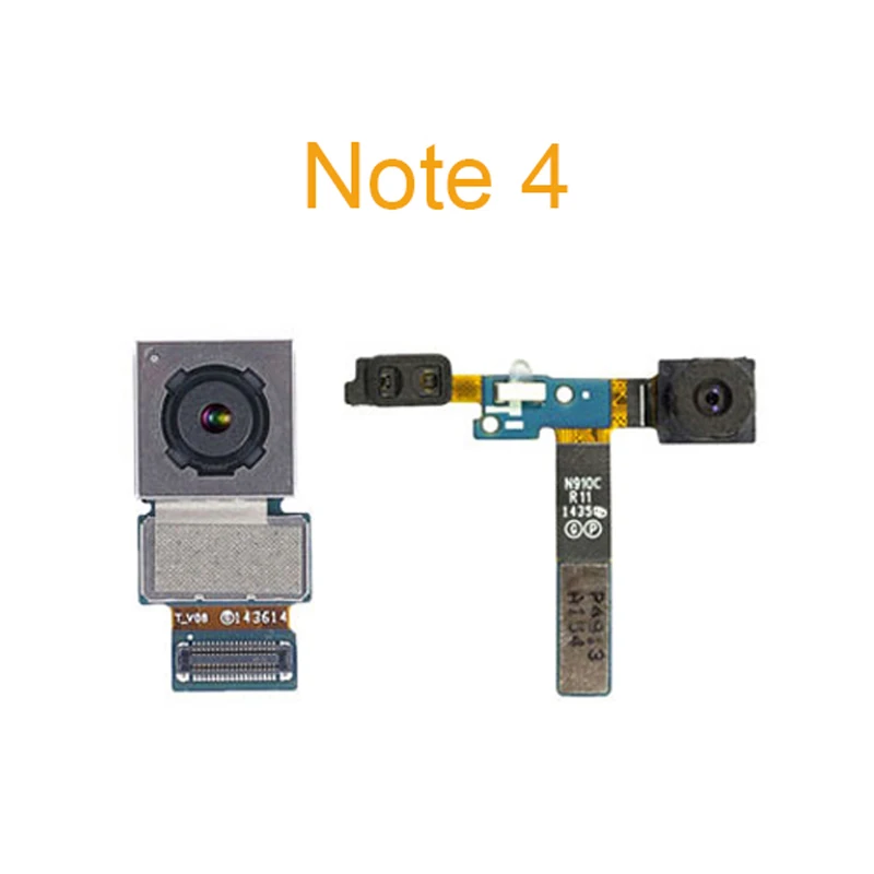 Гибкий кабель для задней основной камеры Samsung Note 5 N920 N920F Note 4 N910C N910F Замена гибкого кабеля для фронтальной маленькой камеры Изображение 3