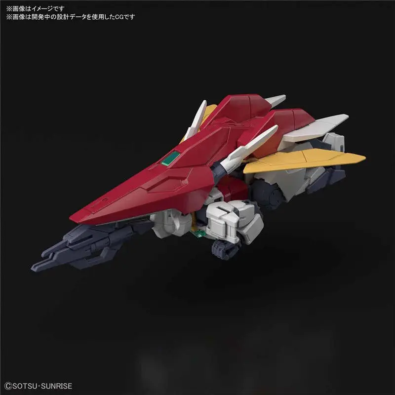 Bandai Gundam Model Kit Аниме Фигурка HGBD: R 1/144 PFF-X7II/U7 Uraven Gundam Подлинная Сборка Gunpla Робот Игрушка в подарок для детей Изображение 4