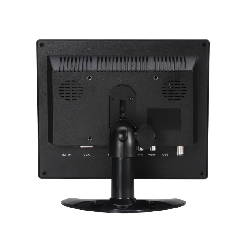 ESCAM T08 8-дюймовый TFT LCD 1024х768 монитор видеонаблюдения с поддержкой VGA HDMI AV BNC USB для ПК Камера видеонаблюдения Изображение 4