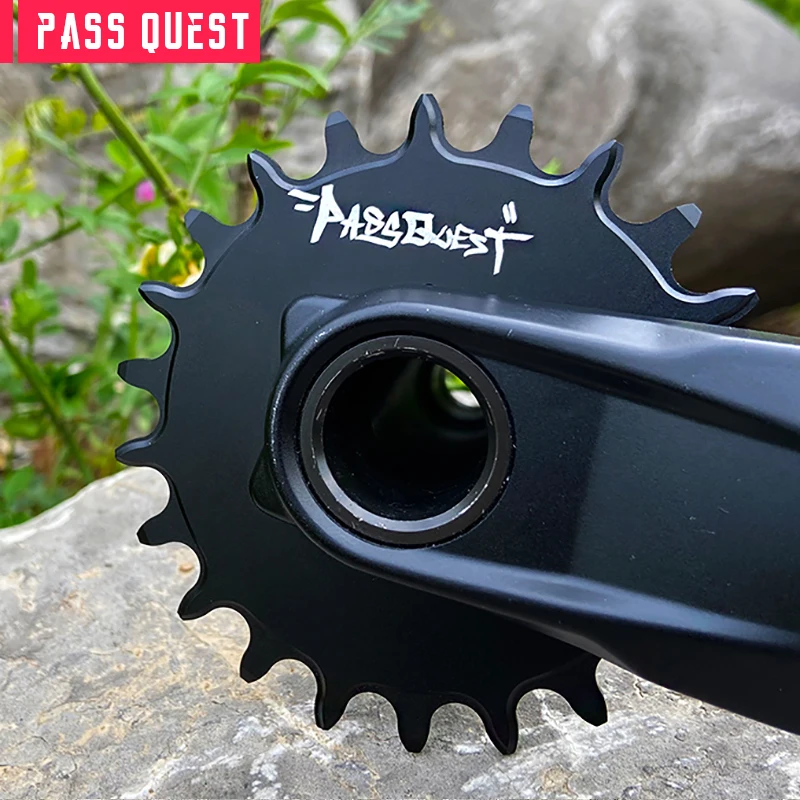 Pass Quest Bicycle Performance BMX Специальный Диск С положительной и отрицательной Шириной зуба Узкий Зуб GXP 64BCD 18T 22T 24T Запчасти для Велосипедов Изображение 4