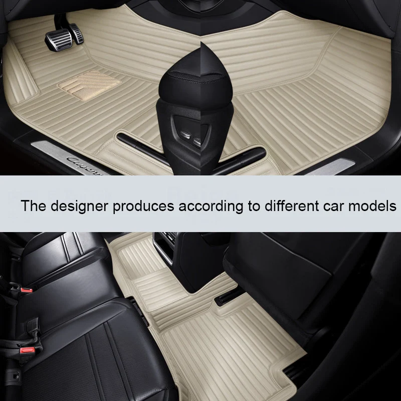 Автомобильные Коврики из искусственной кожи на заказ для Bentley Mulsanne 5 Seat 2009-2020 годов выпуска Детали интерьера Автомобильные Аксессуары Ковер Изображение 4