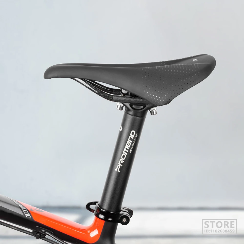 Велосипедное седло, опорная плита из углеродного волокна, полое сиденье, легкая короткая подушка для носа, для езды на горном шоссейном велосипеде, 240x140 мм Изображение 4