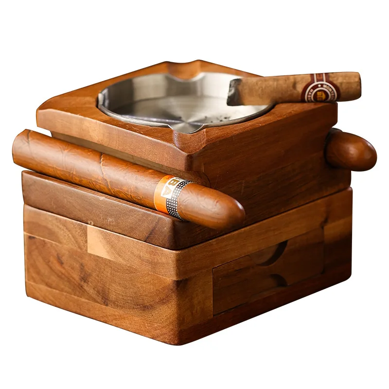 Пепельница для сигар в японском стиле, набор Бокалов для Ликера, Поднос, Держатель стакана для воды Изображение 4