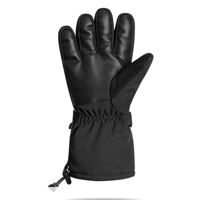 Теплые перчатки с подогревом, Лыжные перчатки, спортивные перчатки на открытом воздухе, Водонепроницаемые Грелки для рук Изображение 4