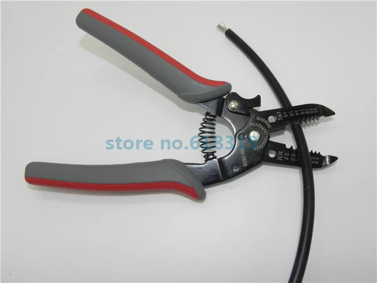 2 шт., горячая распродажа, высококачественный инструмент для зачистки проводов для фотоэлектрического кабеля 10-22AWG XQ0098 Изображение 5
