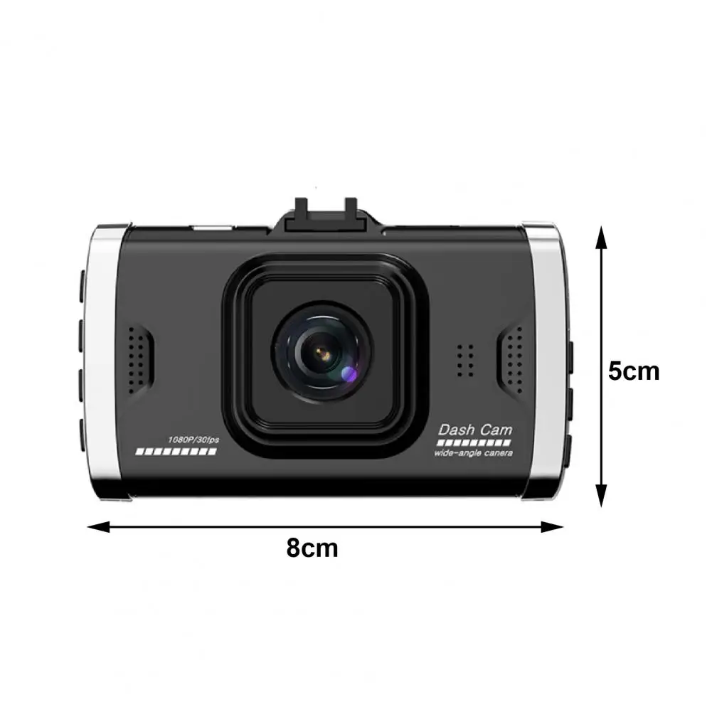 3-дюймовый Автомобильный видеорегистратор Dash Camera HD 1080P, Видеорегистратор для вождения, Петлевая запись ночного видения, Широкоугольный детектор движения, автомобильные Аксессуары Изображение 5