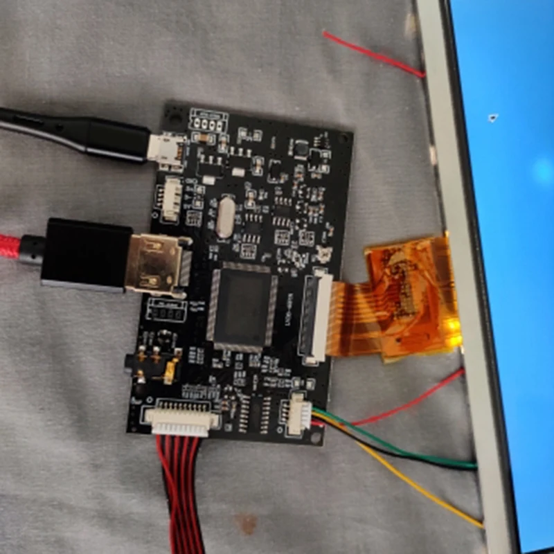 HDMI + Аудио 40Pin ЖК-драйвер Платы контроллера Комплект для панели HJ080IA-01E EJ080NA-04C HE080IDW1 1024X768 Android USB 5V Изображение 5
