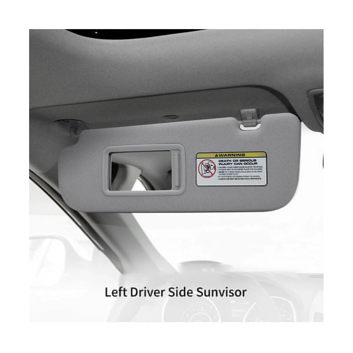 Автомобильный Солнцезащитный Козырек с левой стороны для Hyundai Elantra MD 2011-2015 852103X000TX Изображение 5