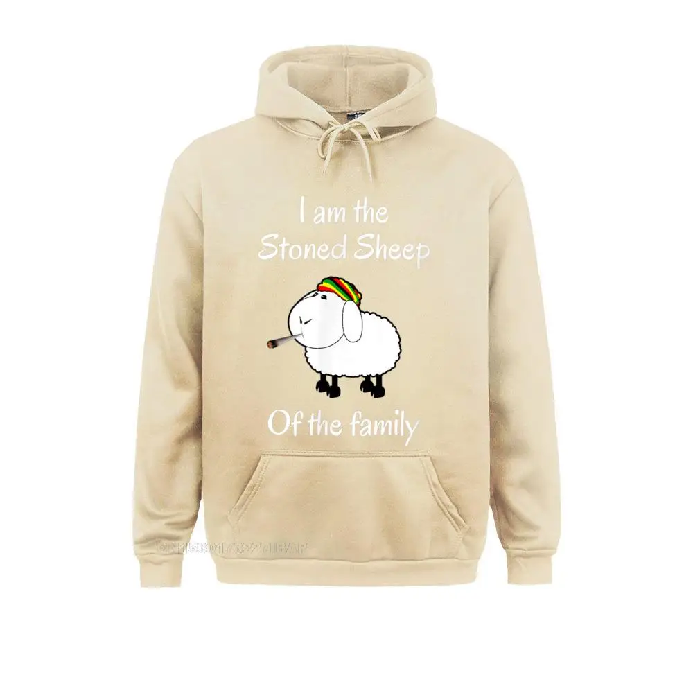Я обдолбанная овца семьи сорняк стоунер Дизайнерские мужские толстовки Пляжные кофты с длинным рукавом Camisa Hoodes Изображение 5